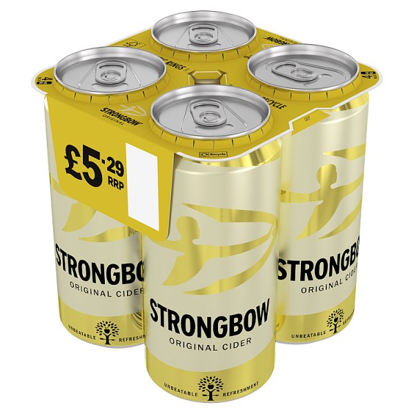 Strongbow Original Cider 4 x 440ml PM529