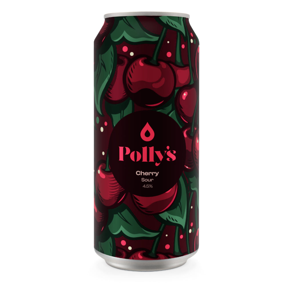 Pollys Cherry Sour 440ml (ABV 4.5%) BB: 16.04.25