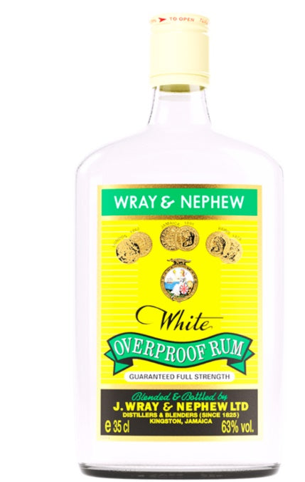 Wray and Nephew White Overproof Rum 35cl (63% ABV)