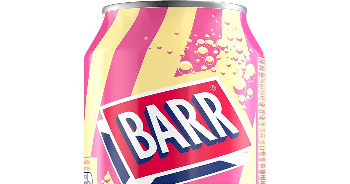 Barr American Cream Soda 330ml can