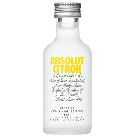 Absolut Citron 5cl Miniature