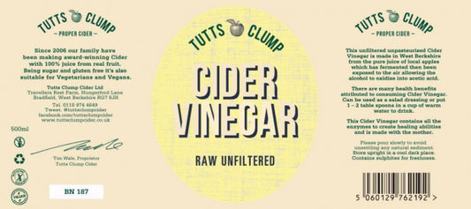 Tutts Clump Cider Vinegar 50cl Nrb
