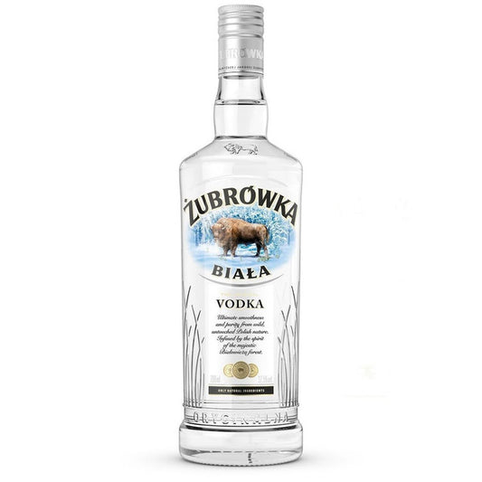 Zubrowka Biala (Winter Rye) Vodka 70cl PM1499