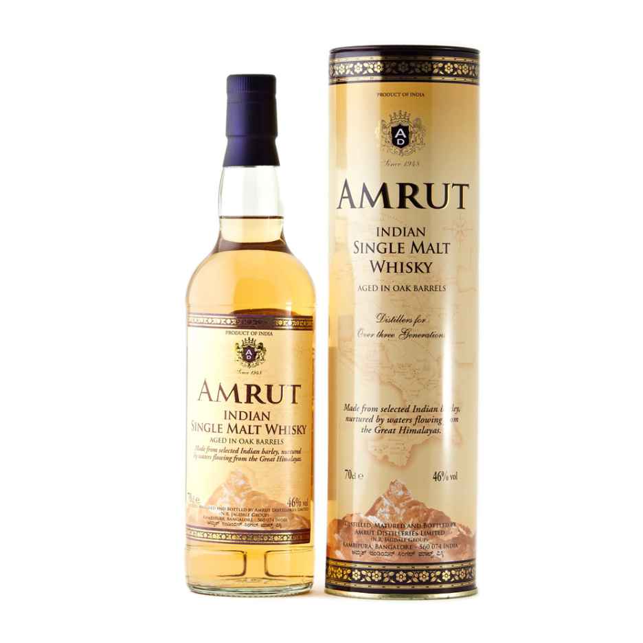 Amrut Indian Single Malt Whisky 70cl (46% ABV)