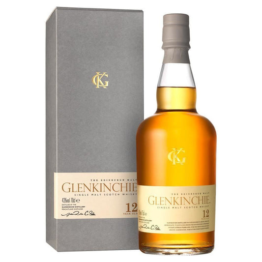 Glenkinchie 12YO Single Malt Scotch Whisky 70cl (43% ABV)