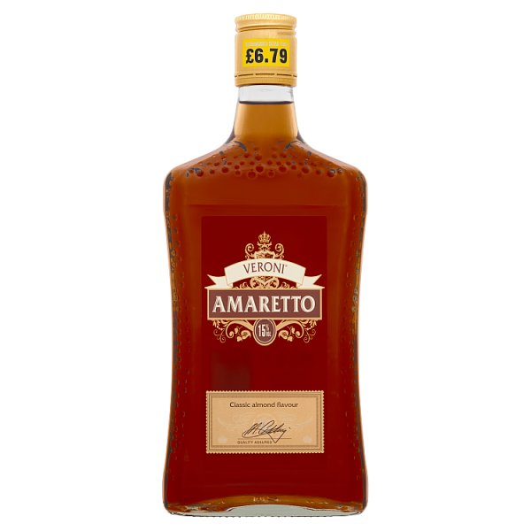 Veroni Amaretto Classic Almond Flavour 50cl PM679 (15% ABV)