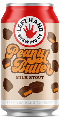 Left Hand Peanut Butter Milk Stout 6.2% Pastry Stout 355ml Best By 20.04.2024