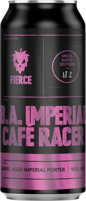 Fierce Beer B.A. Imperial Cafe Racer (Small Batch Edition 18.2) 440ml can Best Before 25.11.23