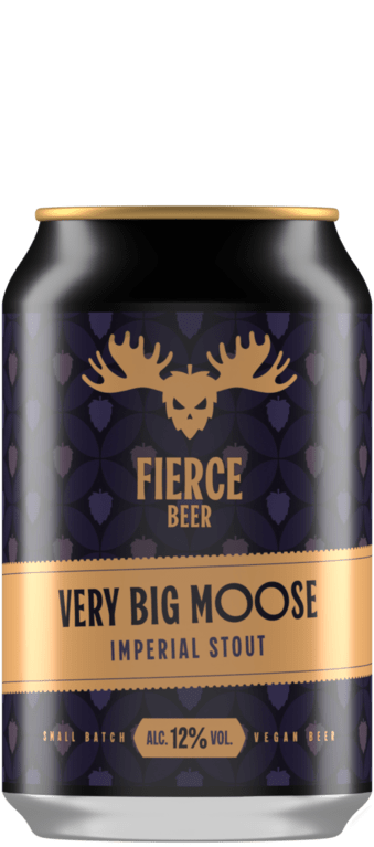 Fierce Beer Very Big Moose 330ml can Best Before 23.05.25