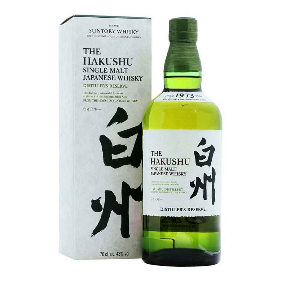 The Hakushu Distillers Reserve Single Malt Japanese Whisky 70cl (43% ABV)