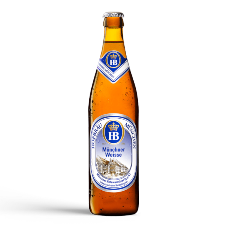 Hofbrau Munchner Weisse 50cl (abv. 5.1%) Best Before 20.03.2025