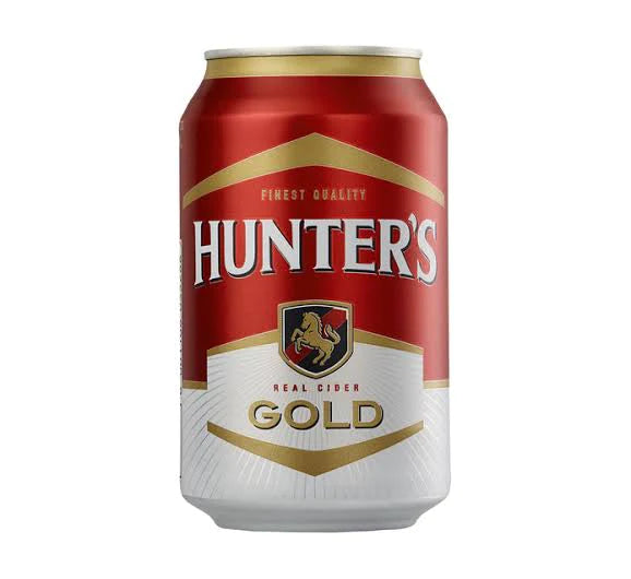 Hunters Gold Cider 330ml Can