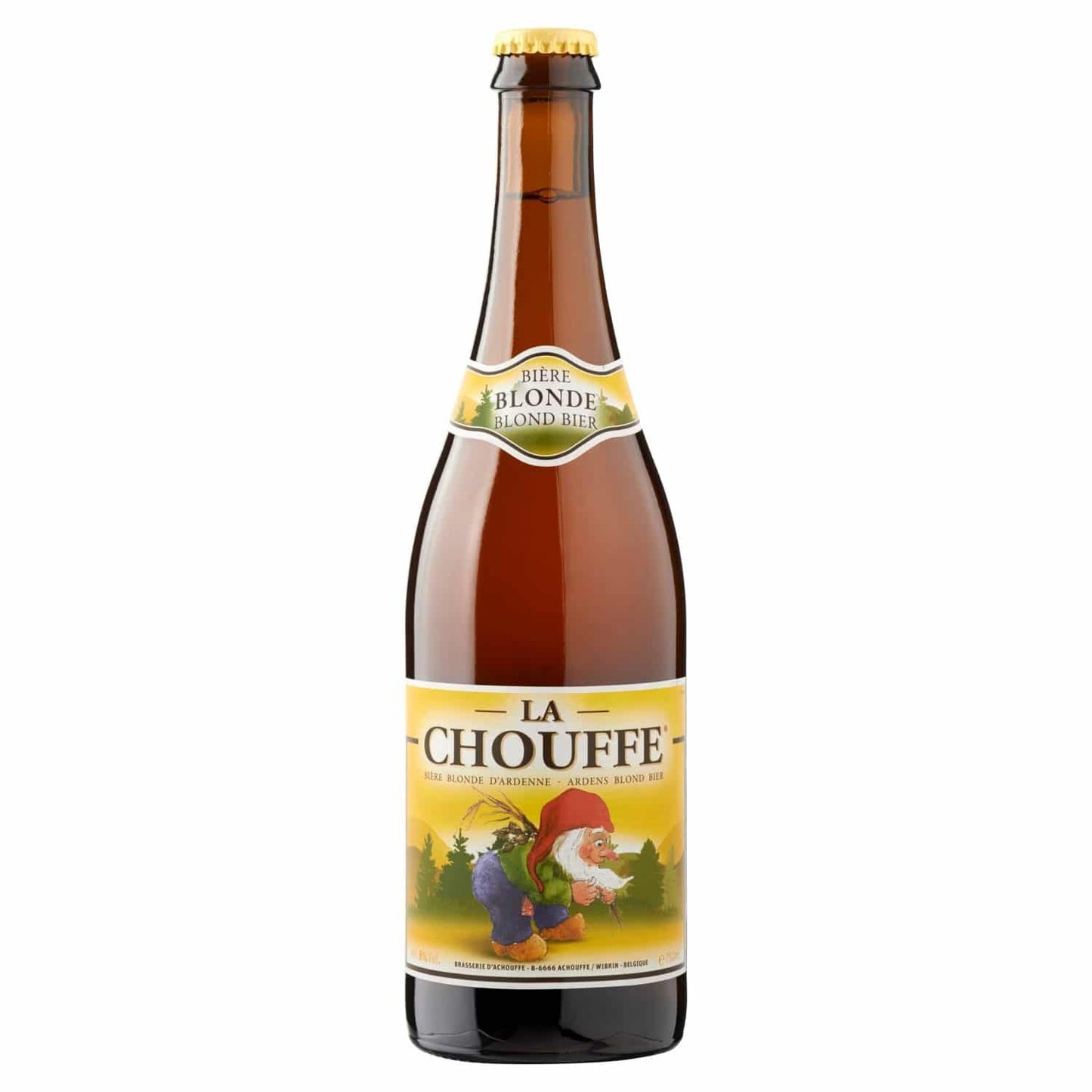 La Chouffe Blond 75cl Best Before End 08/2019