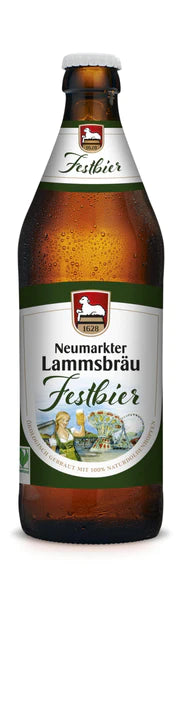 Neumarkter Lammsbrau Organic FestBier Winter 50cl (5.6% ABV) Best Before End 03.24