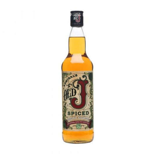 Admirals Old J Spiced Rum (35% ABV) 70cl