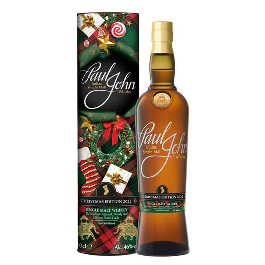 Paul John Christmas Edition 2022 Indian Single Malt Whisky 70cl (46% ABV)