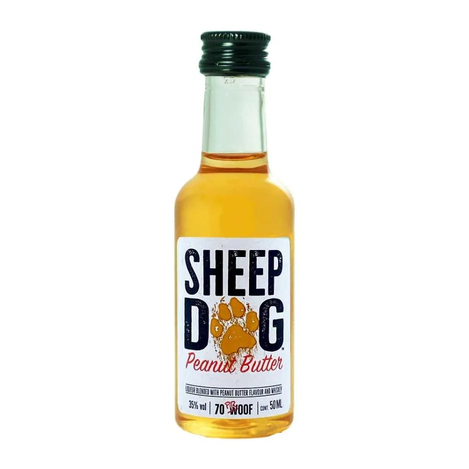 Sheep Dog Peanut Butter Whiskey Liqueur 5cl Miniature (35% ABV)