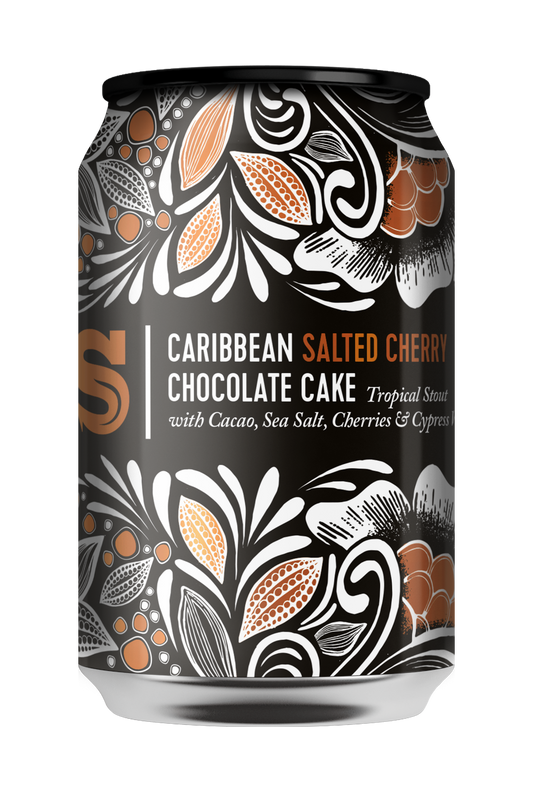 Siren Caribbean Salted Cherry Chocolate Cake (2023) 330ml (7.4% ABV) Best Before 24.10.24
