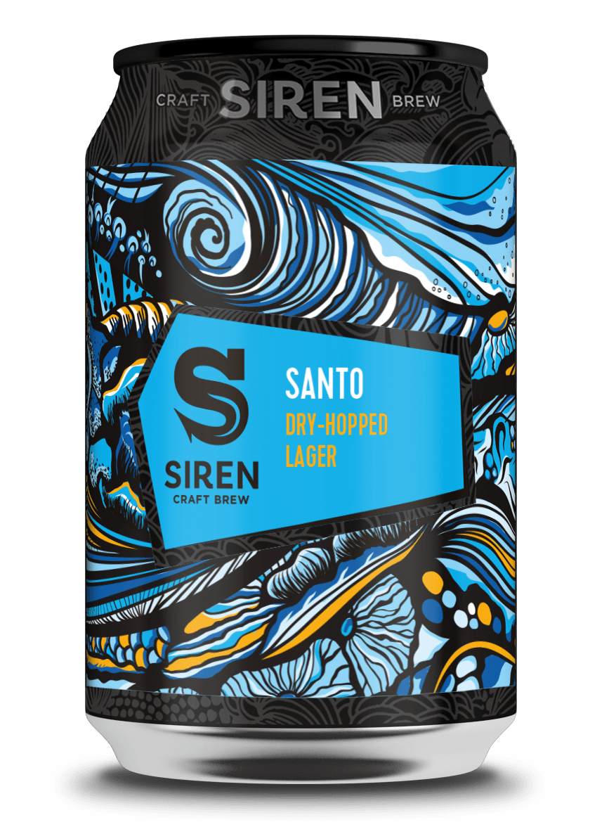 Siren Craft Santo 330ml Can Best Before: 17.03.2024