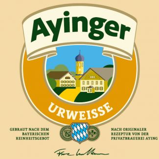 Ayinger Urweisse (5.8% ABV) 50cl Best Before 27.07.24