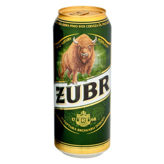 Zubr 4x500ml can (6.0% ABV)